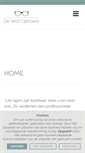 Mobile Screenshot of dewolfopticiens.be